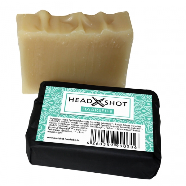 Headshot hair soap Olive Argan